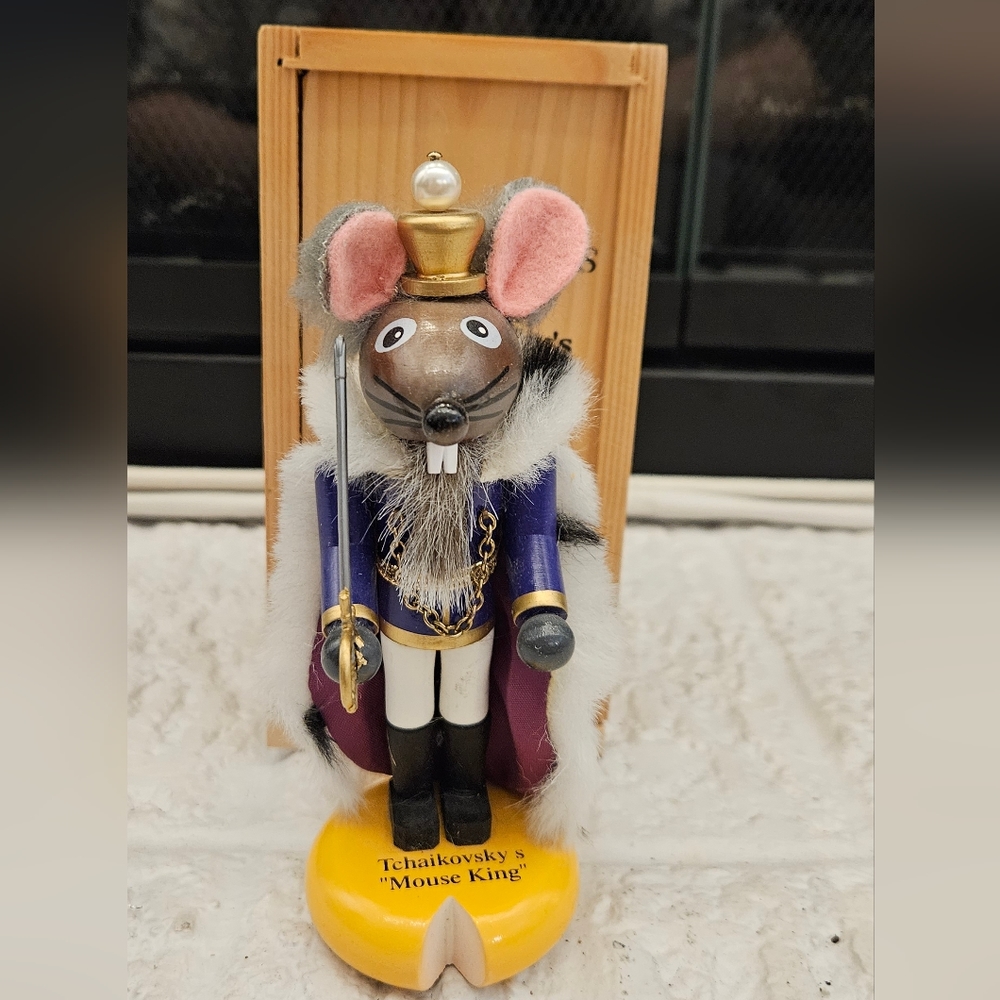 RARE Original Steinbach Tchaikovsky's Mouse King Nutcracker Limited Ed